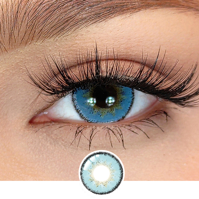 Blue Moon Most Comfortable Colored Contacts Cheap Colored Contacts for Dark Eyes