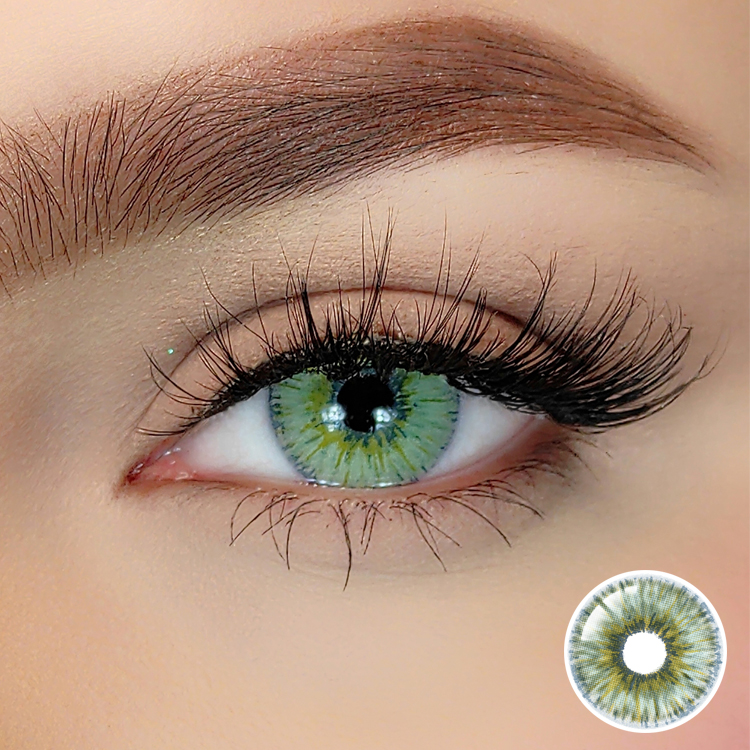 Pixie Jade Green Contact Lenses Green Eyes Lenses Natural Green Colored Contacts