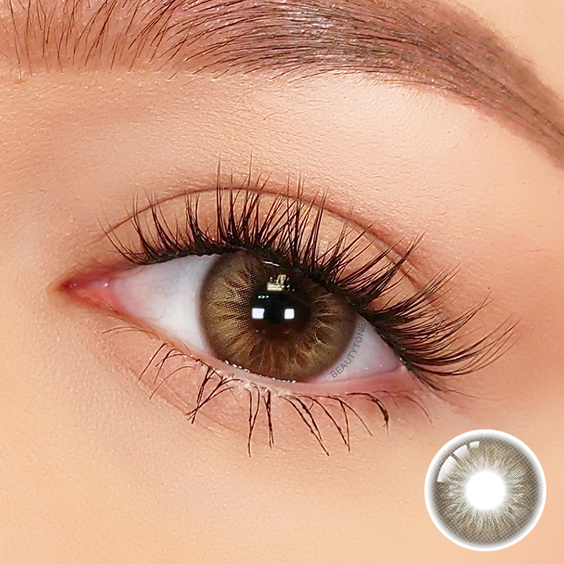 Fresh Color Contact Lenses for Makeup Grace Brown Natural Look Eyewear Beauty Brown Contacts High Quality Contact Lenses