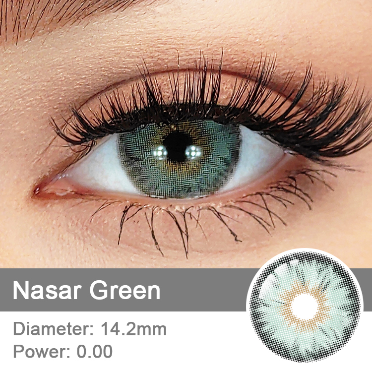 Green Colored Contacts Wholesale Urban Layer Siri Style Small Pupils Annual Super Natural Look Adore Color Contact Lenses