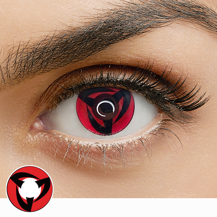 Famous Anime Cosplay Crazy Contact Lenses Kakashi Rinne sharingan Contact Lens