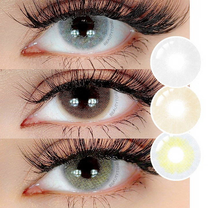 Colored Contact Lenses Wholesale Lenses Eye Contact Non Prescription Soft Lens Custom Packaging