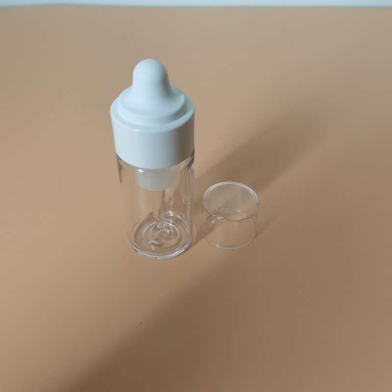 Stylish 30ml PETG Dropper Bottle with Thick Walls and Custom Print Options