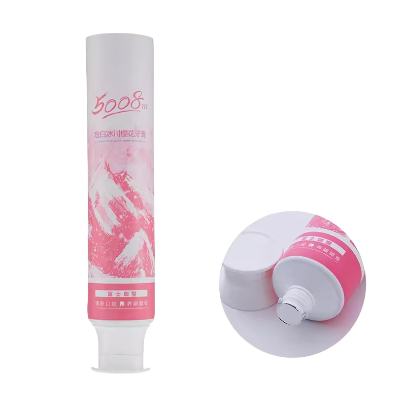 Round D30mm 50g Aluminum Plastic Laminated Squeeze Empty Soft Toothpaste Abl Tube Packaging