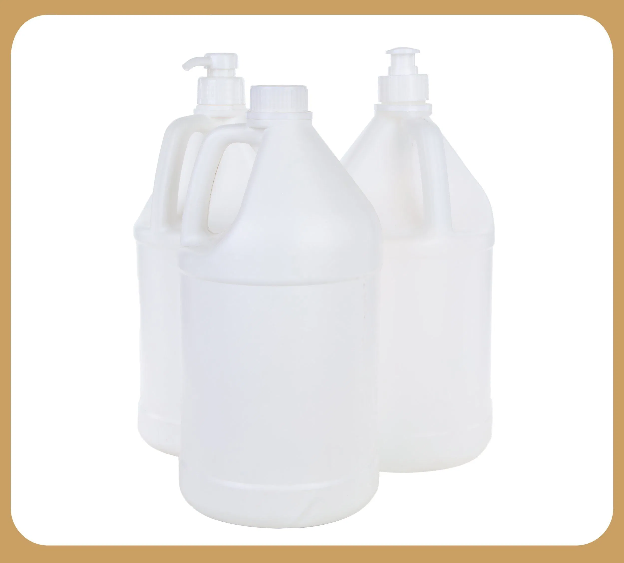 1L HDPE Lotion Shower Empty Clear Packaging Plastic Shampoo Bottle