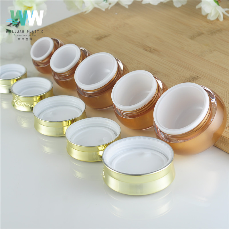 15ml Acrylic Cosmetic Packaging Container Empty Plastic Double Wall Jar