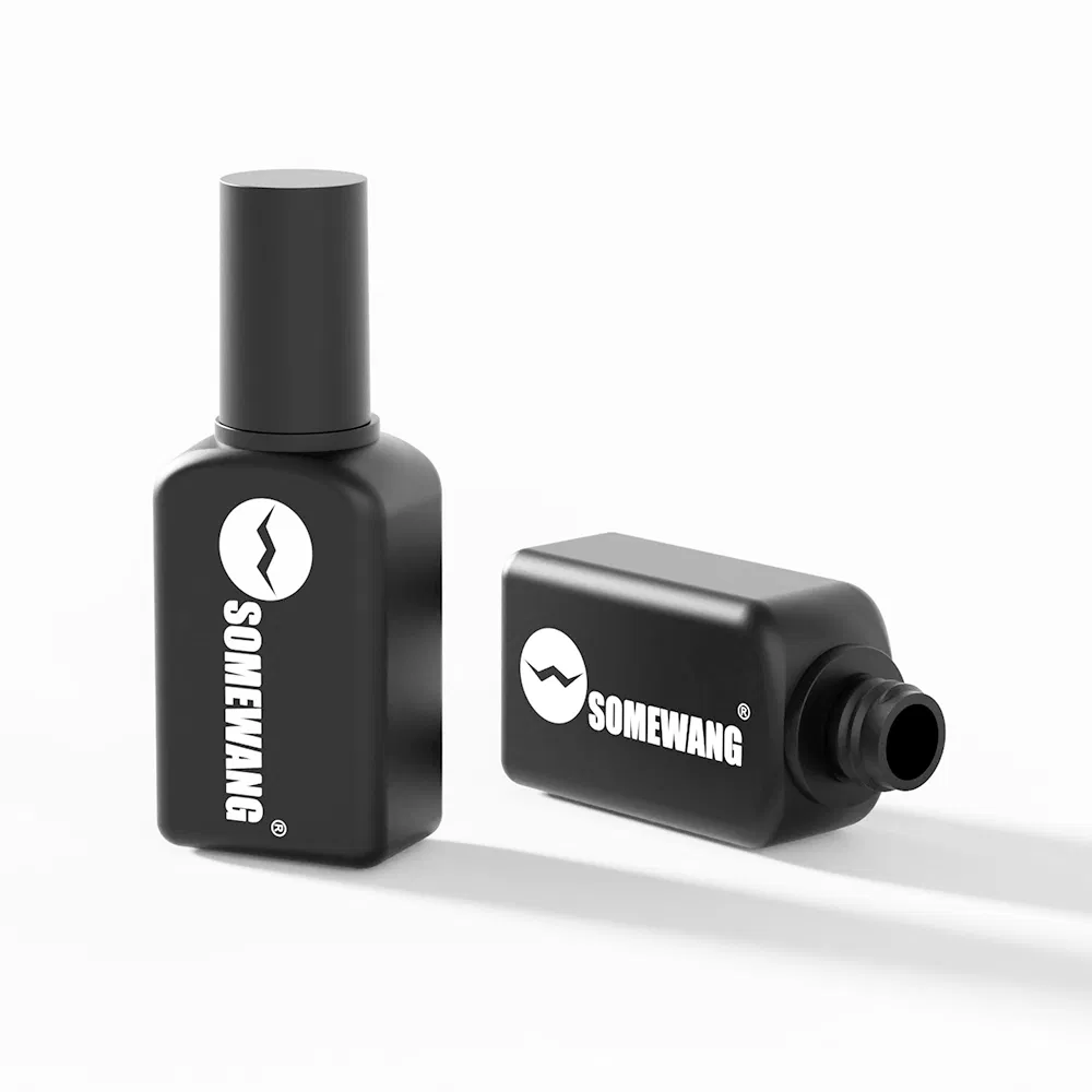 Somewang Luxury Square Custom Thick Wall Cosmetic Packaging Wholesale 60ml PETG Plastic Bottles with Lotion Pump