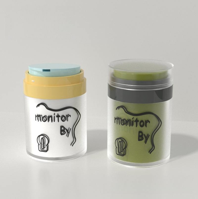 15ml 20ml 30ml 50ml 100ml Acrylic ABS Cosmetic Double Wall Cream Lotion Pump Airless Jar