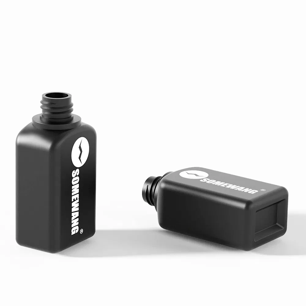 Luxury Square Custom Thick Wall Cosmetic Packaging 60ml PETG Plastic Bottle