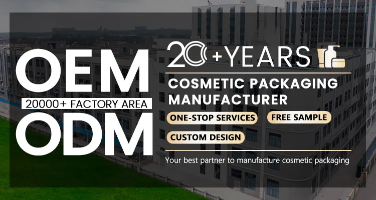 Cosmetic Packaging Double Tube