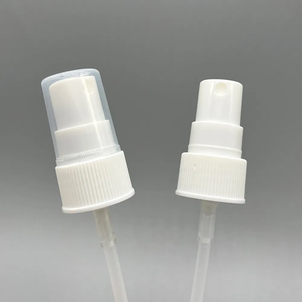 Popular Trustworthy Customized Ribbed Plastic Fine Mist Sprayer 24/410 for Cosmetic