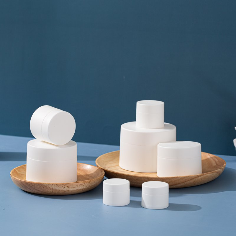 Hot Sale PP Frosted White Face Cream Jar for Skin Care