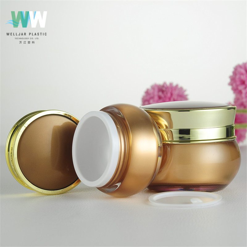 15ml Acrylic Cosmetic Packaging Container Empty Plastic Double Wall Jar