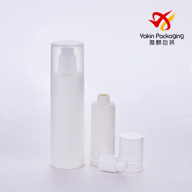 Recycled 100% PCR Bottle PP PCR Envases Cosmeticos Biodegradables Plastic Airless Pump Bottle