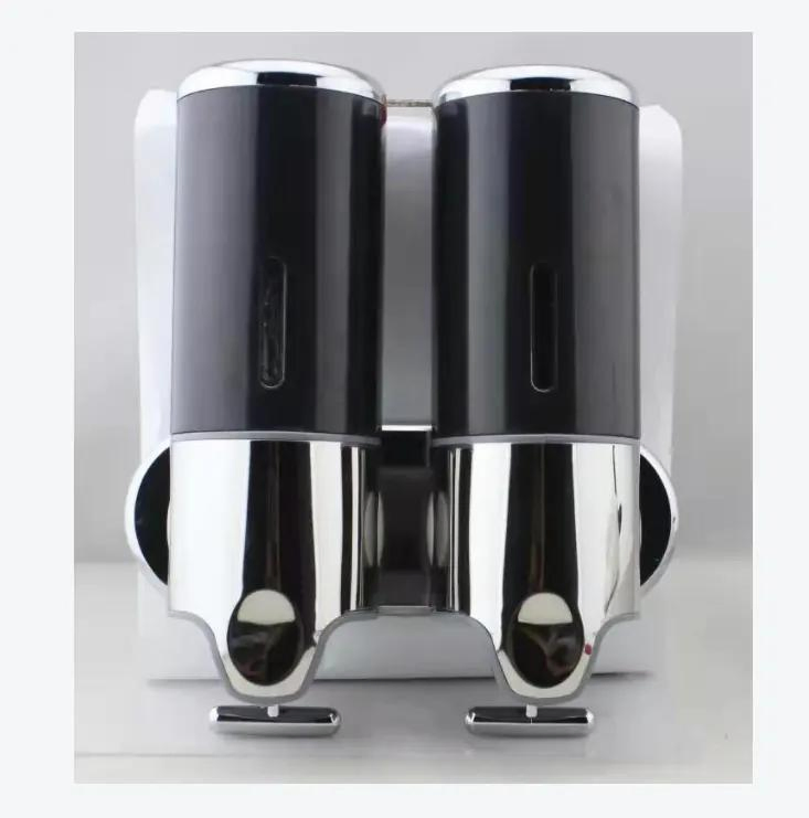 Iprosan Double 500ml Plastic Hotel and Bath Wall Mount Foam Liquid Soap Dispenser