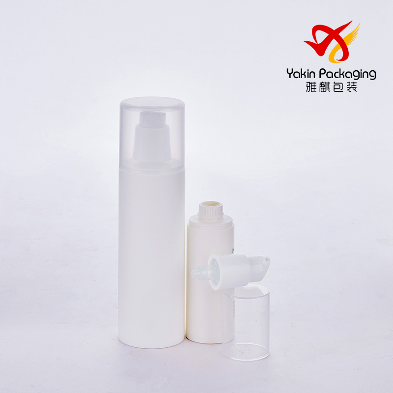 Recycled 100% PCR Bottle PP PCR Envases Cosmeticos Biodegradables Plastic Airless Pump Bottle
