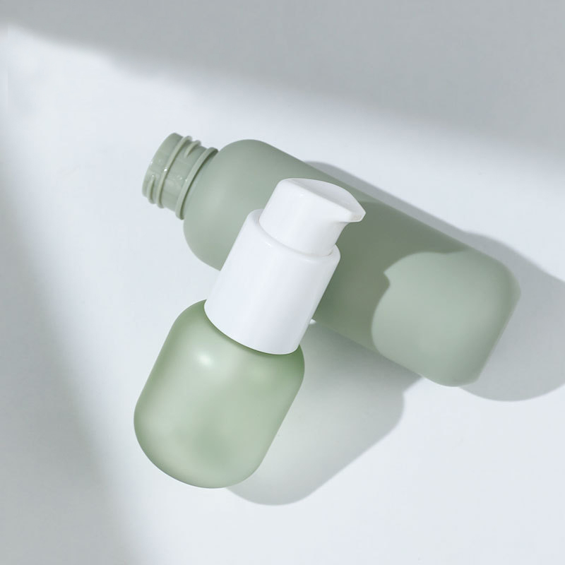 30ml 50ml 100ml Plastic Cosmetic Skin Care Face Cream Empty Scrum Treatment Pump Bottle