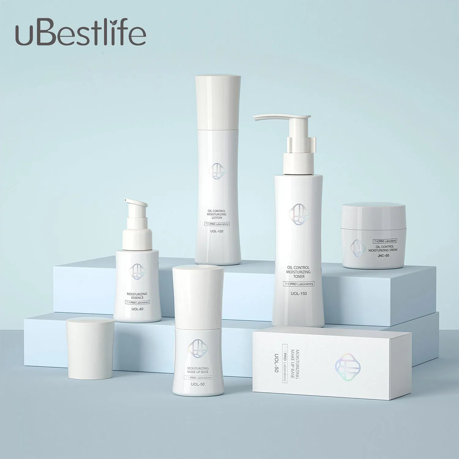 Uol 50ml 60ml 80ml 100ml 120ml 150ml High Quality Pet Plastic Cosmetic Serum Lotion Spray Pump Bottle