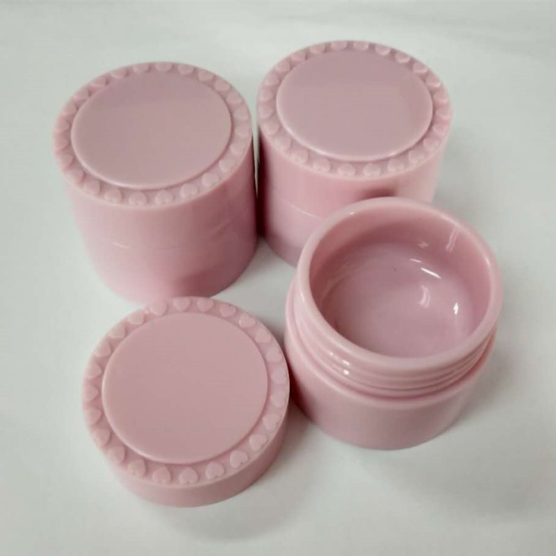 China Factory Double Wall PP Plastic Cosmetic 20ml Cream Empty Jar