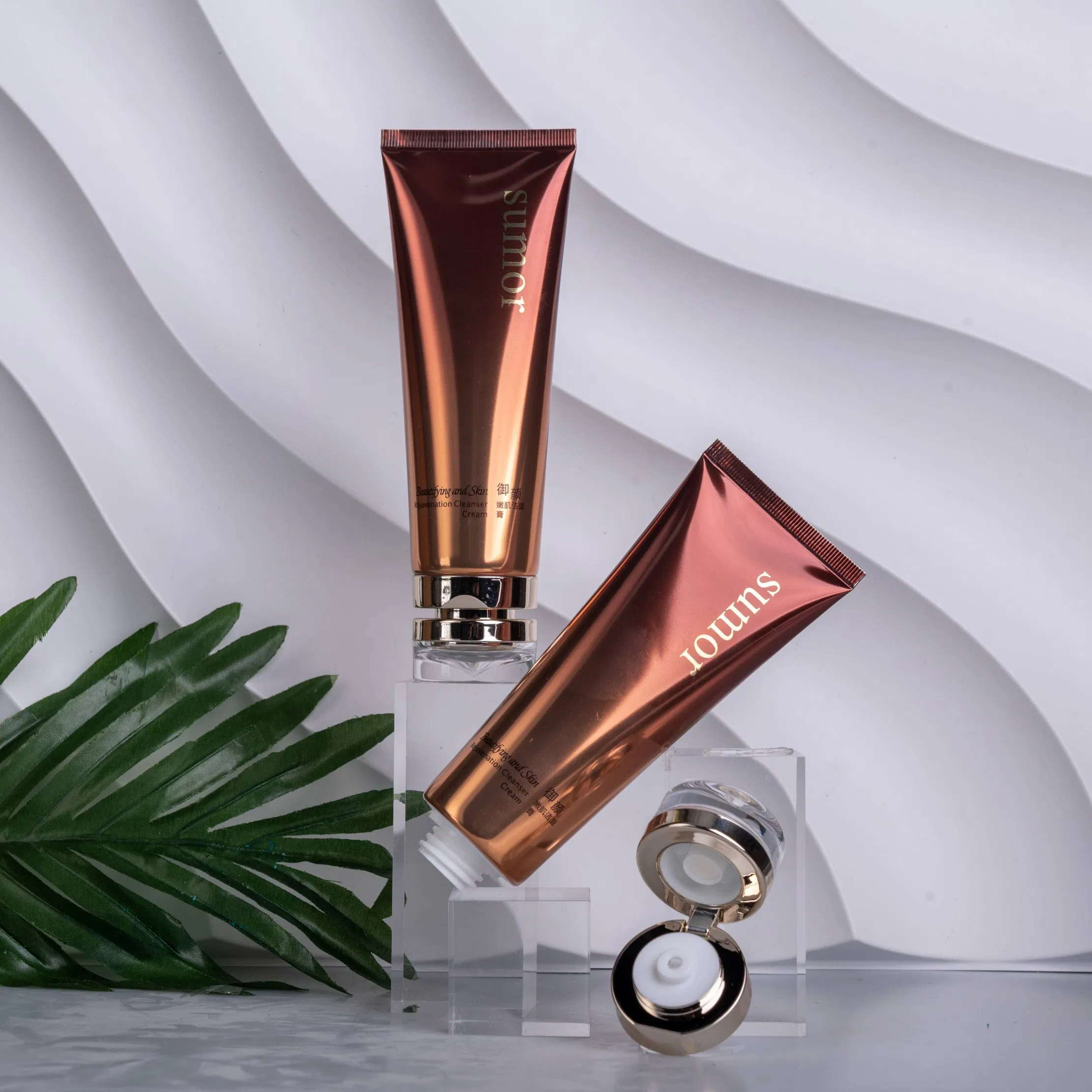 New PE Empty Custom Package Cosmetic Plastic Packaging Container Squeeze Tube for Body Face Lotion Hand Cream