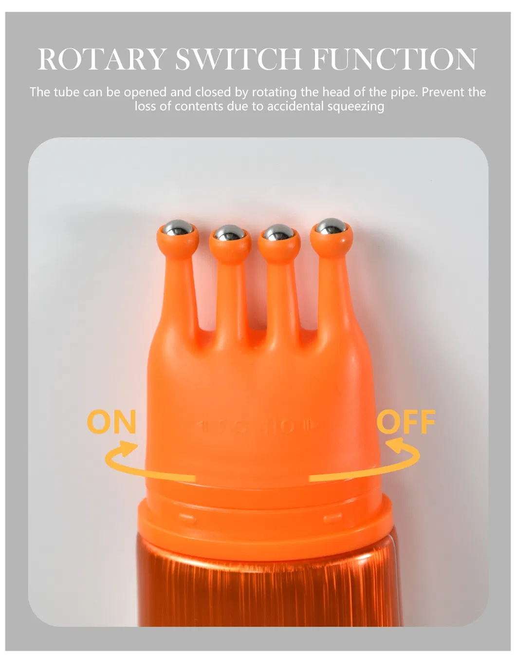 Oval Squeeze Cosmetic Packaging