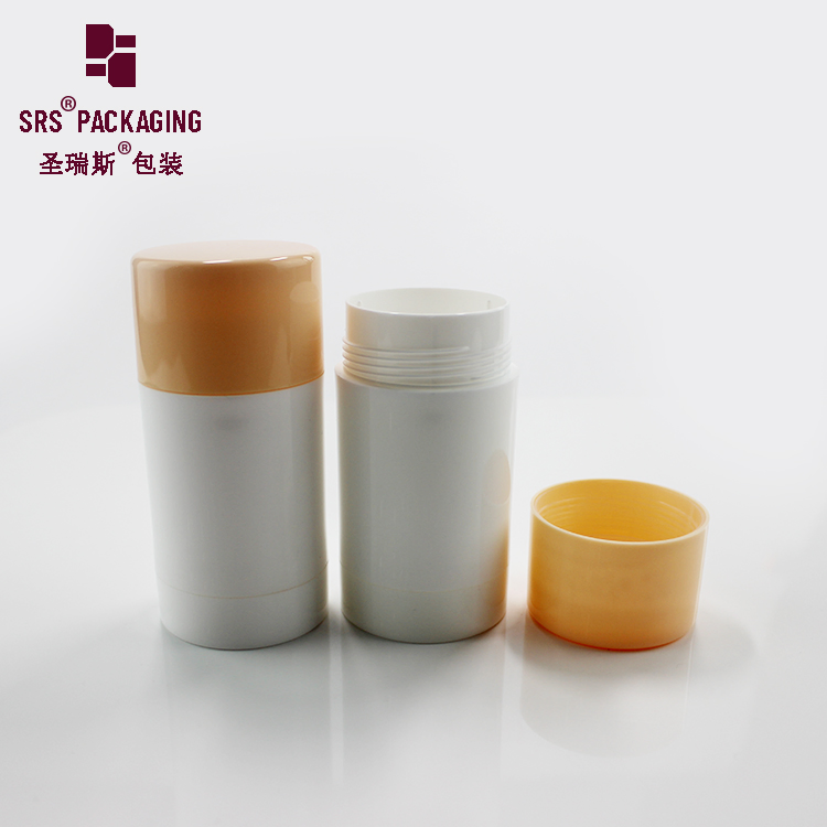 Eco-Friendly PP Recycled PCR Material AS Plastic Deodorant Stick Container Bottle 6ml 15ml 30ml 50ml 75ml