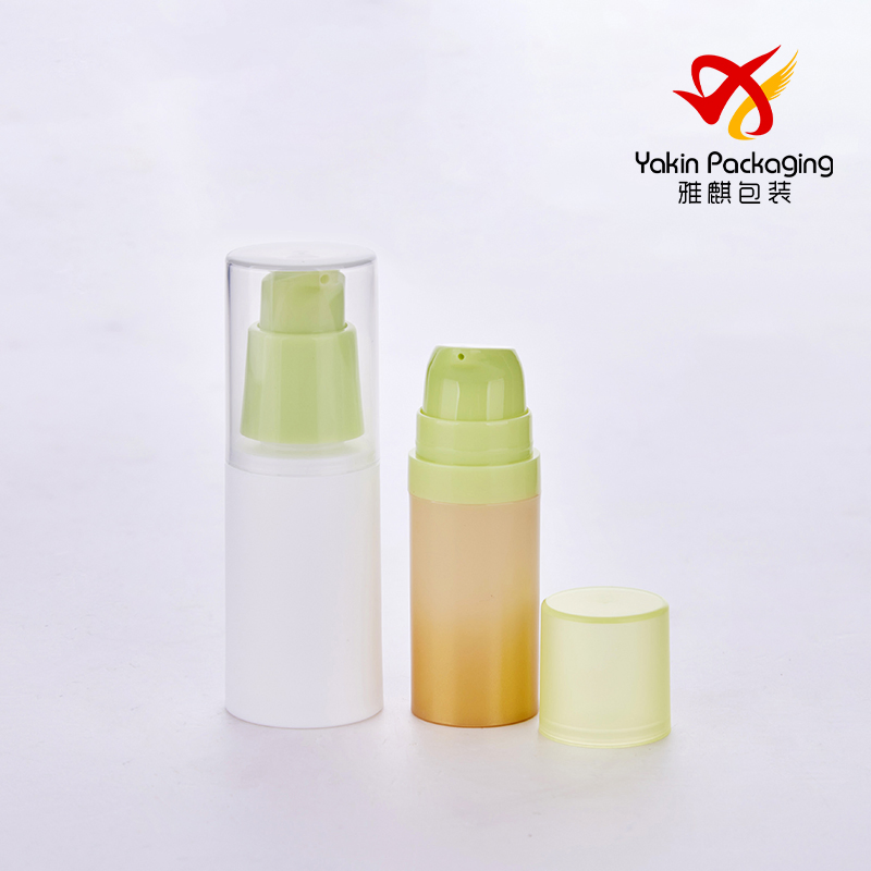 Recycled 100% PCR Bottle PP PCR Envases Cosmeticos Biodegradables Plastic Airless Pump Bottle