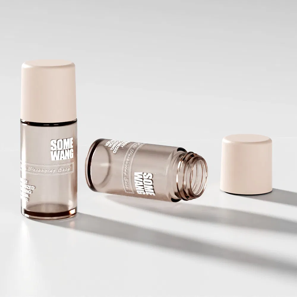 Somewang Glass Roll on Bottle Body Perfume Container 50ml Skincare