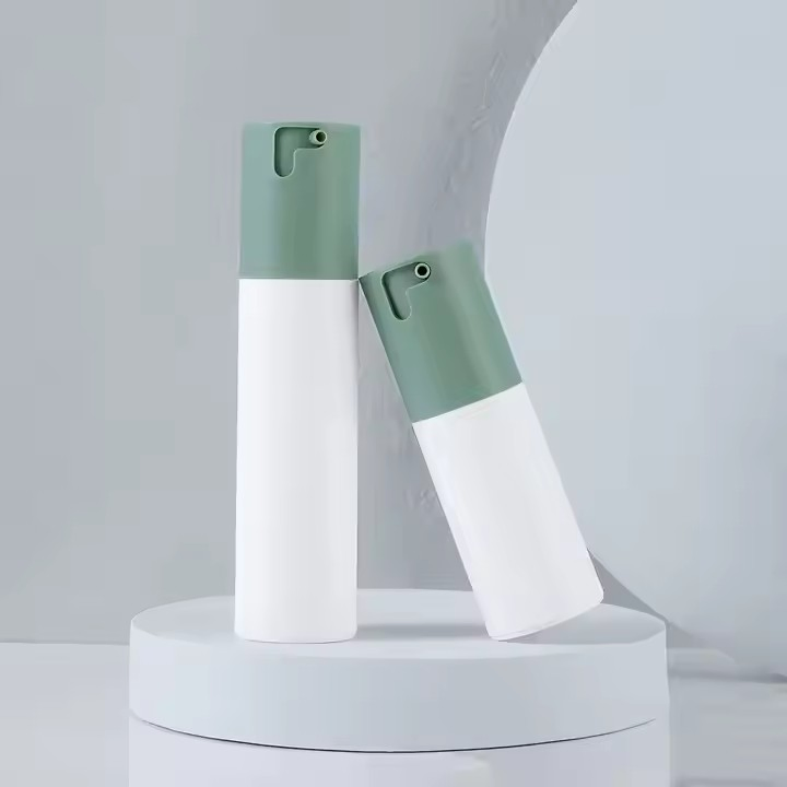 50ml 30ml 15ml HDPE Airless Pump Bottles Cosmetic PP Plastic Beauty Containers for Lotion and Cream