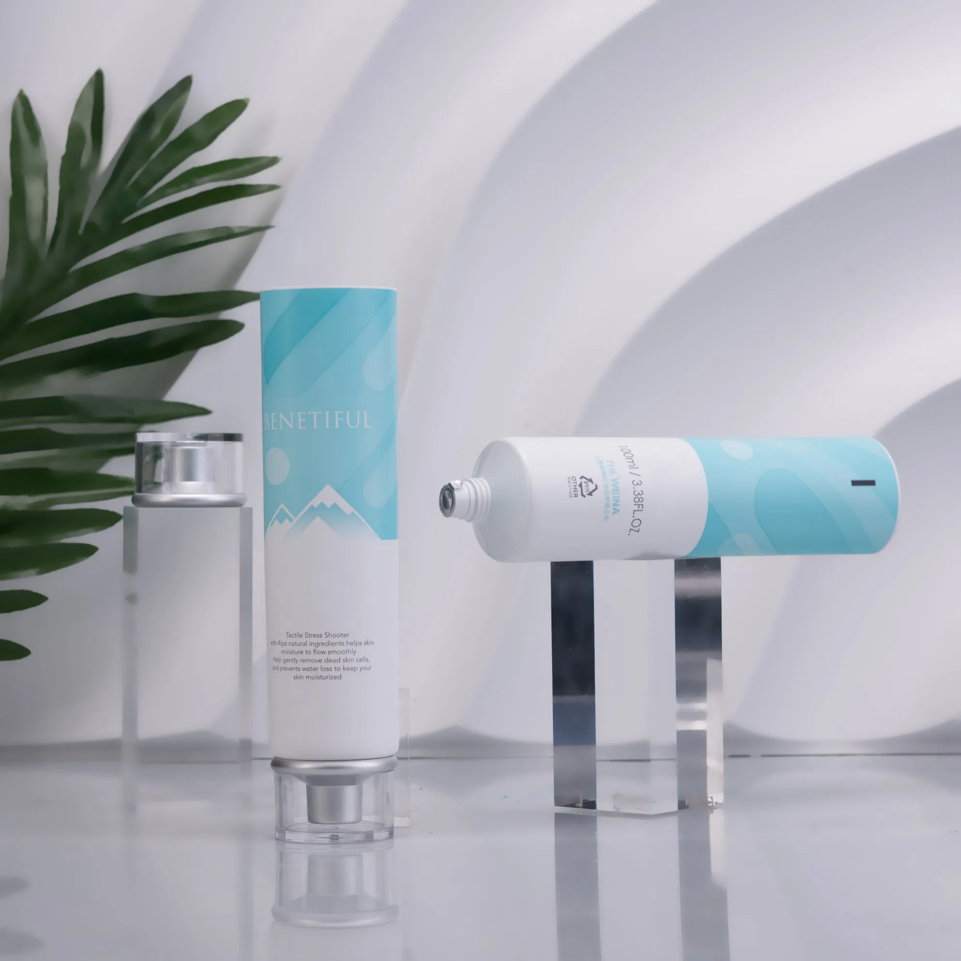 New PE Empty Custom Package Cosmetic Plastic Packaging Container Squeeze Tube for Body Face Lotion Hand Cream