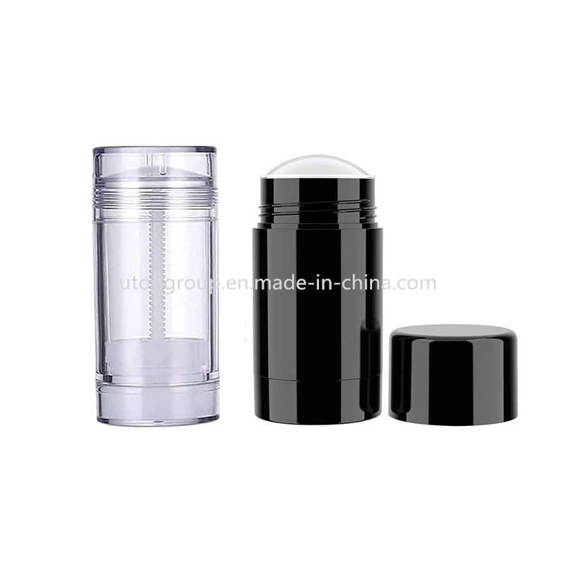 Custom Empty Plastic 50ml 75ml Twist up Roll-on Gel Sunscreen Stick Container Tube Plastic Deodorant Packaging