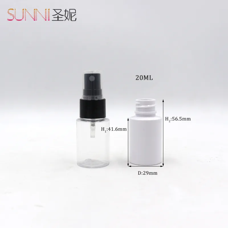 20ml Plastic PET Bottle with Treatment Pump