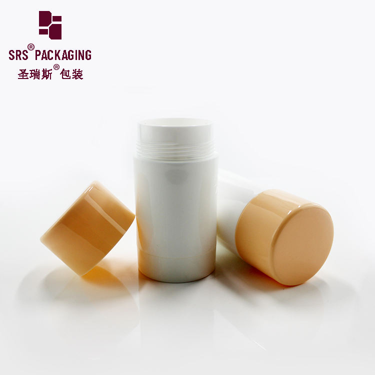 Eco-Friendly PP Recycled PCR Material AS Plastic Deodorant Stick Container Bottle 6ml 15ml 30ml 50ml 75ml