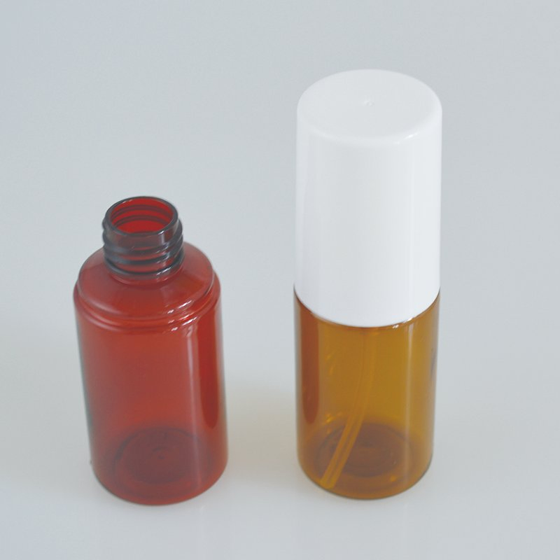 50ml Pet Lotion Bottle Customized Color Bottle with Treatment Pump