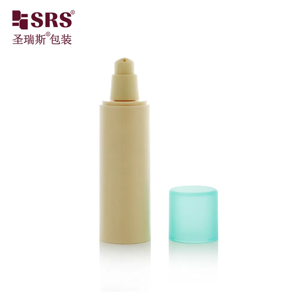 Various capacity &nbsp;10ml 15ml 30ml 60ml 80ml 100ml recycled PP PCR plastic bottle airless pump