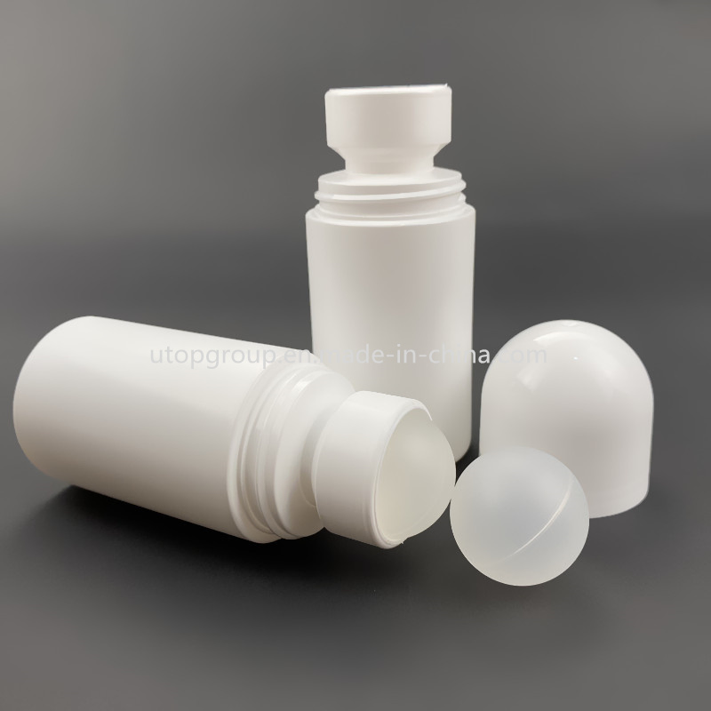 50ml PP White Empty Refillable Plastic Roll on Deodorant Perfume Stick Container