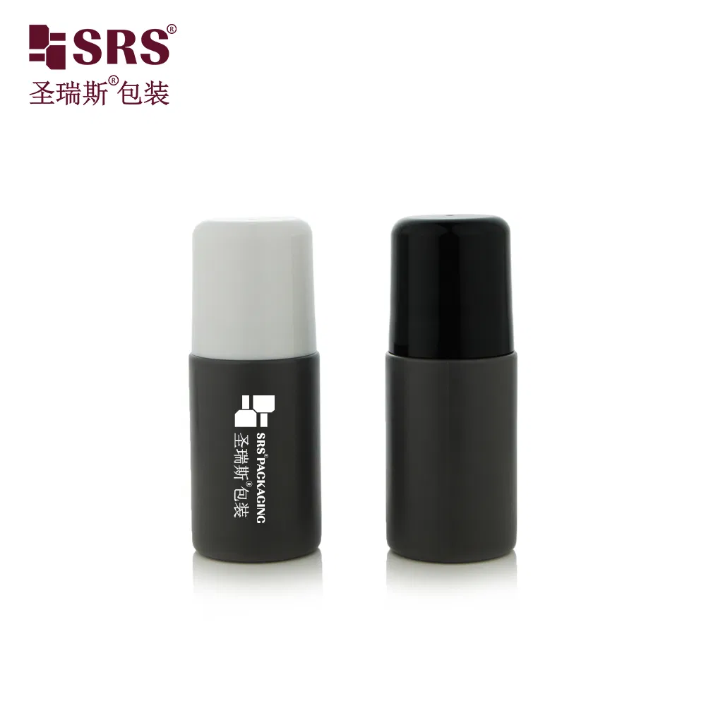 Men Use Black SRS Roll On 60ml PP PCR Empty Deo Stick Container