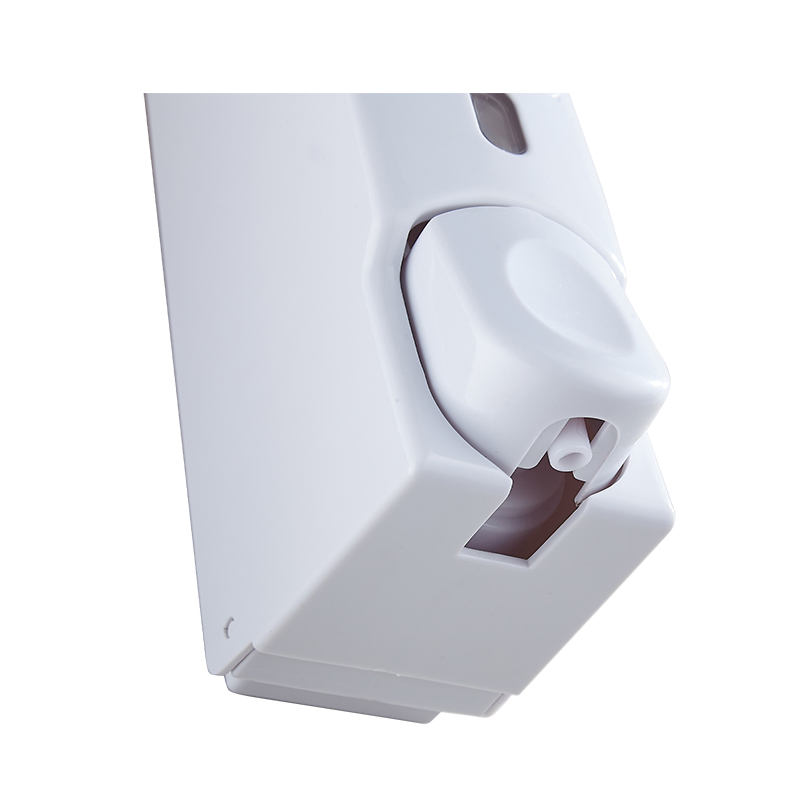 Wall Mount Plastic Push Pump Dispensers Bubble Bottle Toilet Manual Lather Soap Dispenser Foam Dispenser