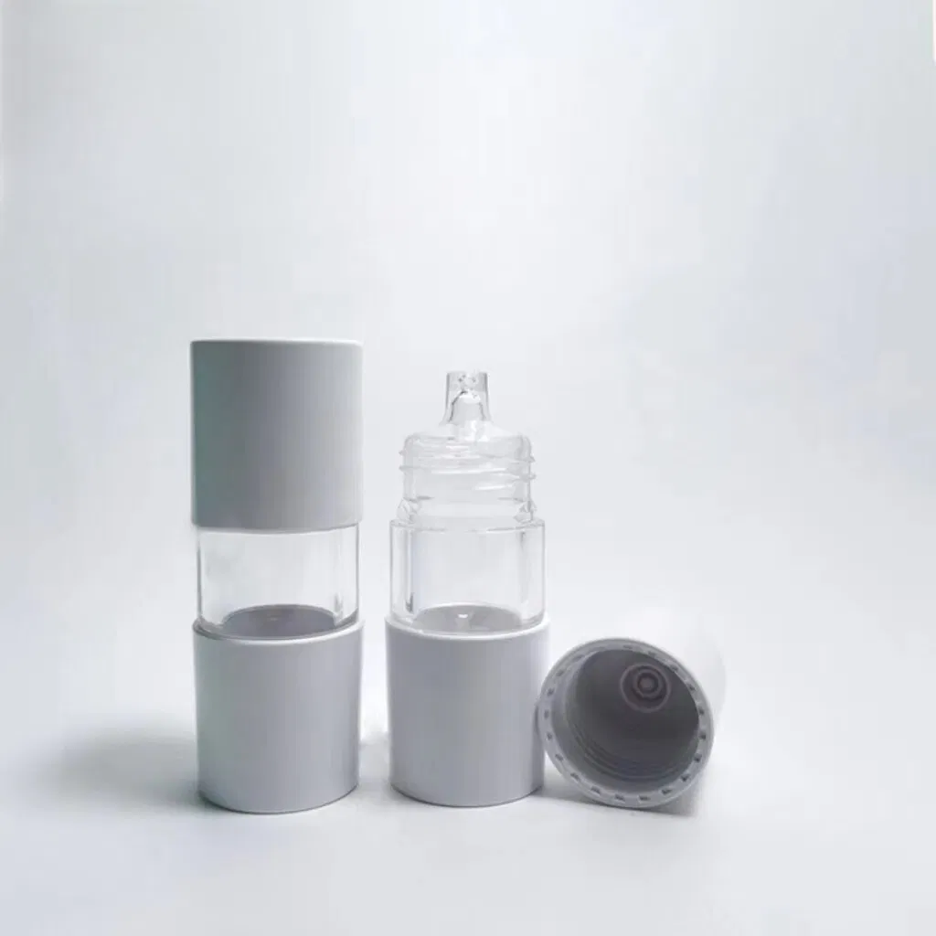 Hot Sale Wholesale Cosmetic Packaging Pet Plastic Perfume Dropper Lotion Cosmetic Packaging Airless Lotion Serum Bottle