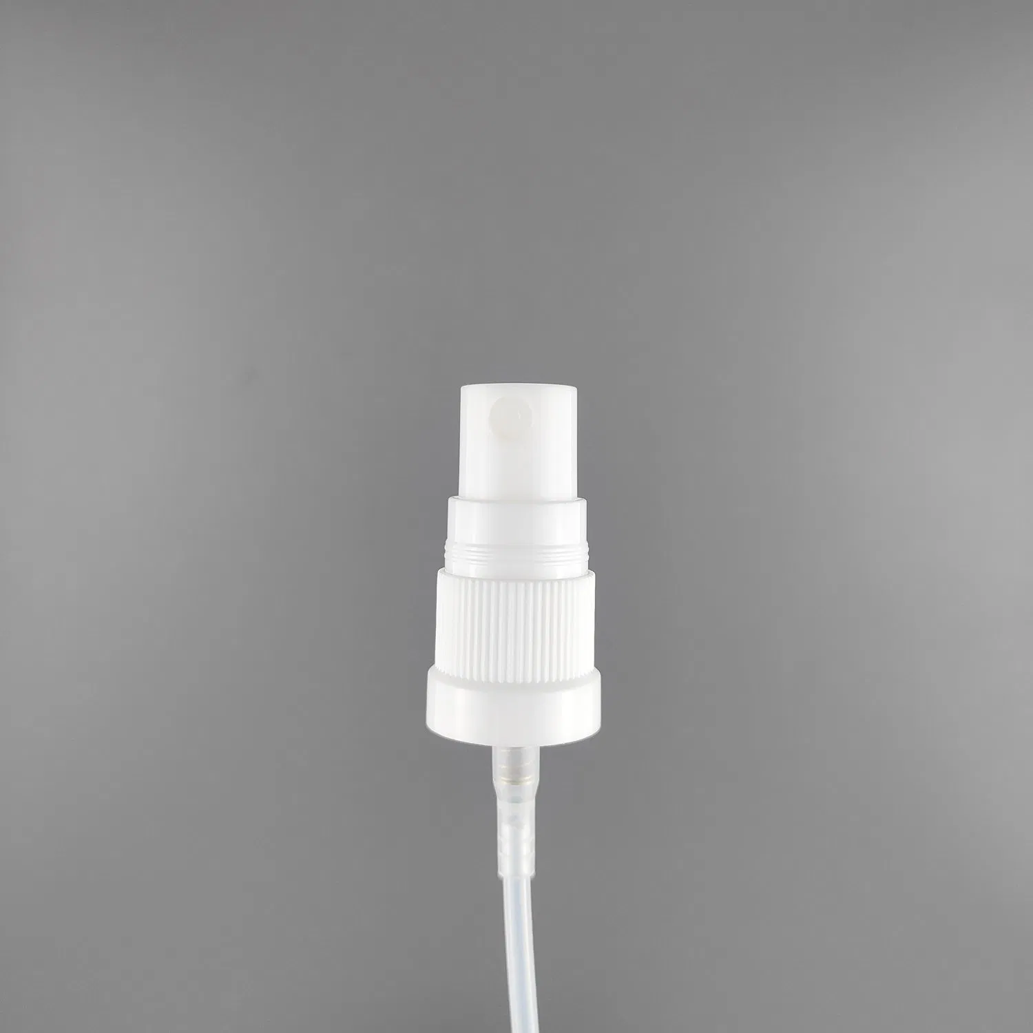 High Quality White Ribbed 18/410 Closure Plastic Fine Mist Sprayer for Disinfectants