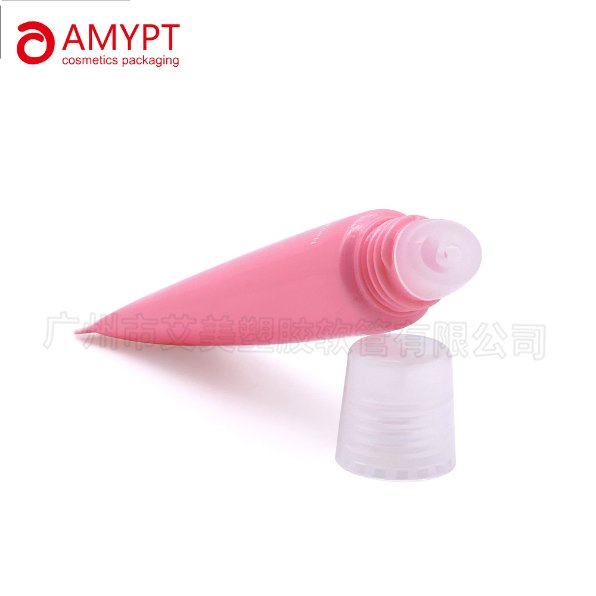 Customized Empty Hot Stamping Plastic Cosmetic Squeeze Tubes for Lip Gloss Package