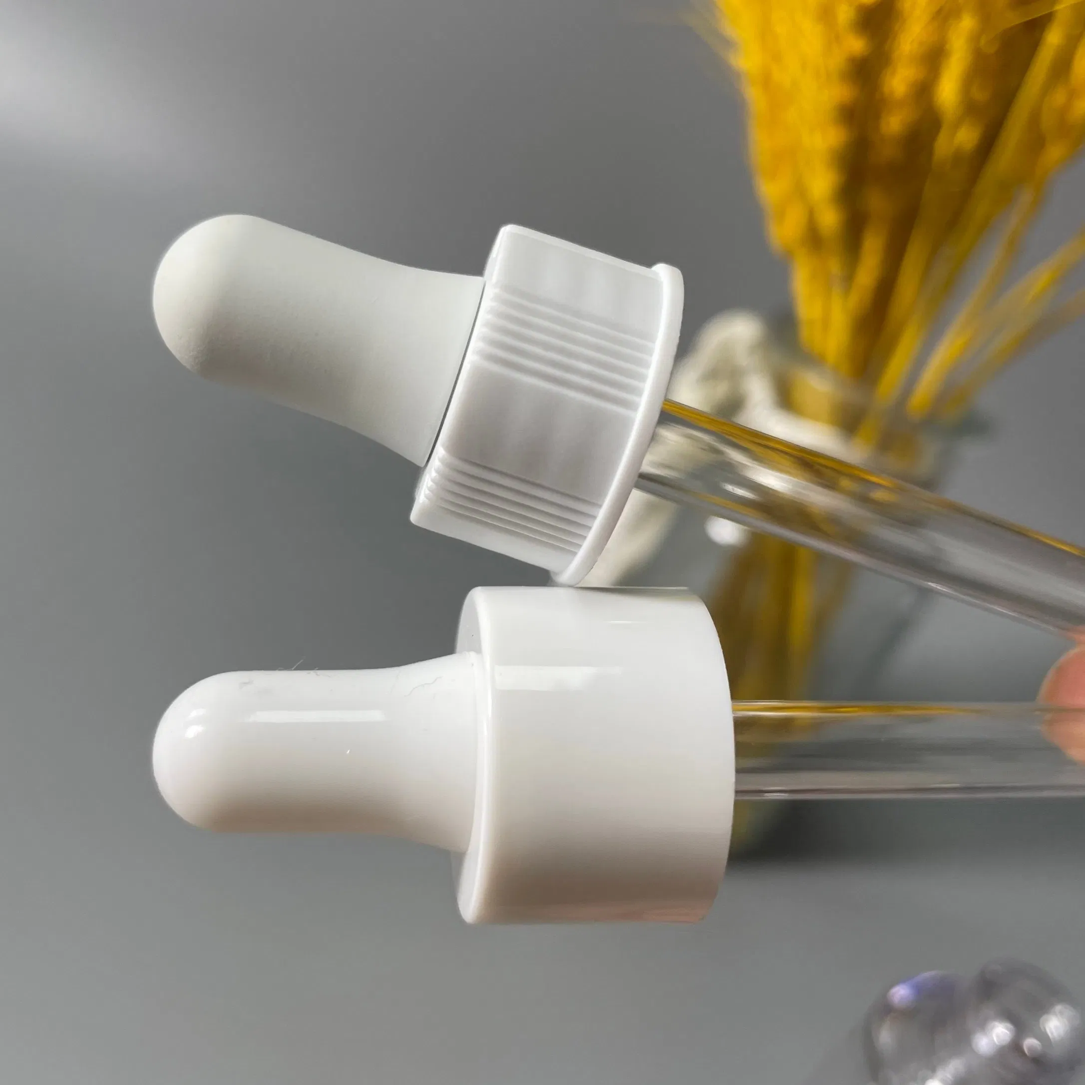 PETG Thick Wall Flat Shoulder Essential Oil Dropper Bottle Bottle