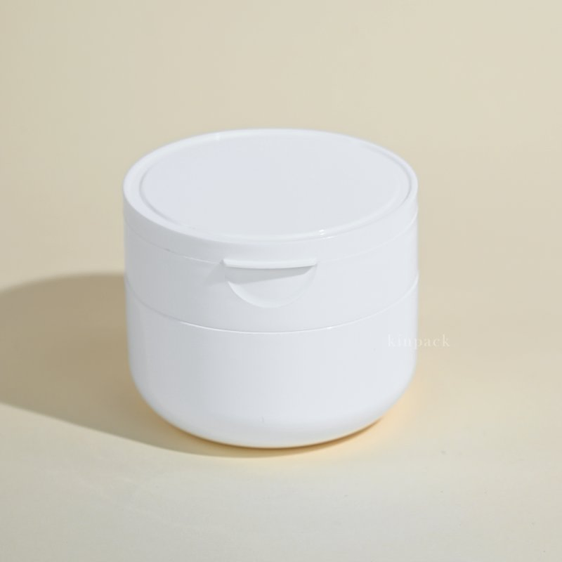 Skincare Packaging Jars Packaging Jar Container for Face Cream Empty Plastic Cosmetic OEM Plastic with Lids PP Jar 100g