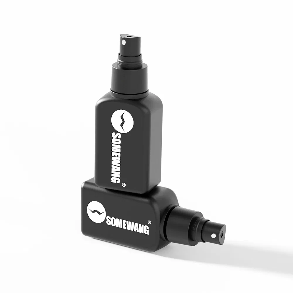 Luxury Square Custom Thick Wall Cosmetic Packaging 60ml PETG Plastic Bottle