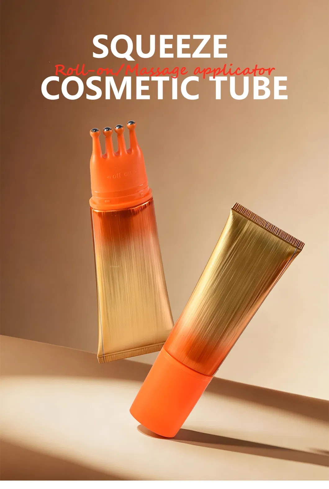 Oval Squeeze Cosmetic Packaging