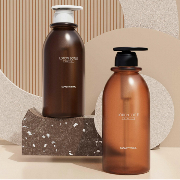 Custom Eco Friendly 250ml 300ml HDPE Green Squeeze Plastic Pump Shampoo Body Lotion Bottle