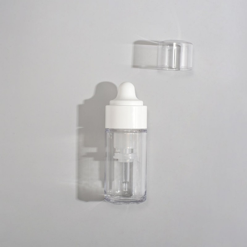 Durable 30ml Thick Wall PETG Dropper Bottle with Silk and Hot Stamping