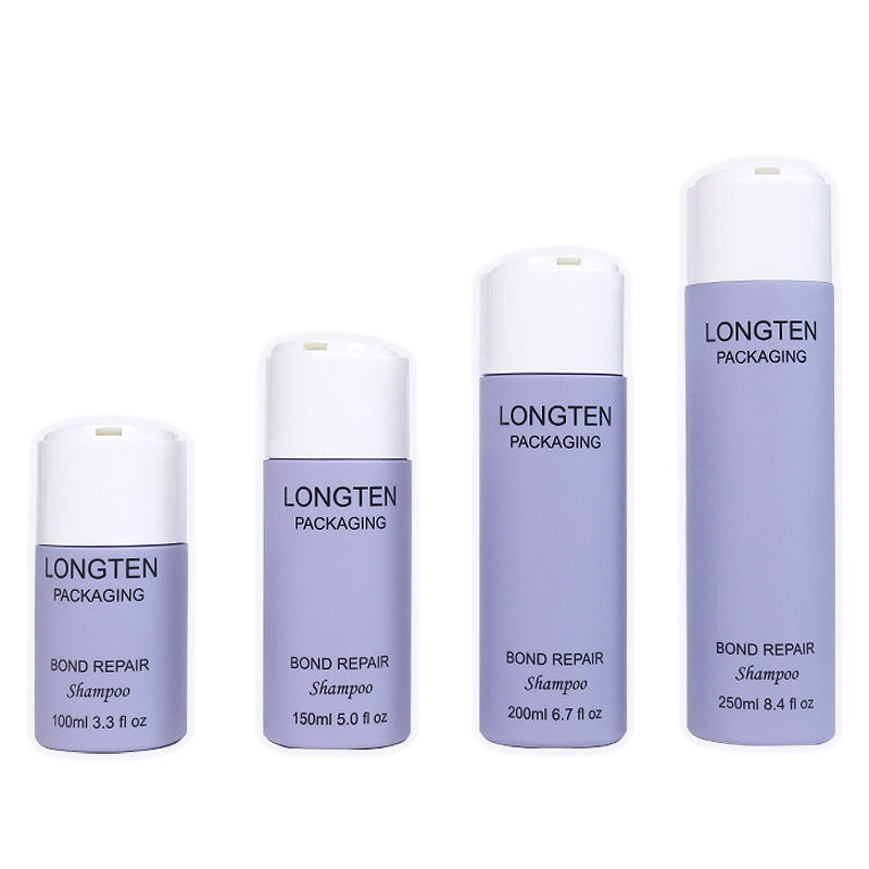 Empty Matte HDPE Plastic Shampoo Bottle for Packaging Shower Gel Lotion Wholesale