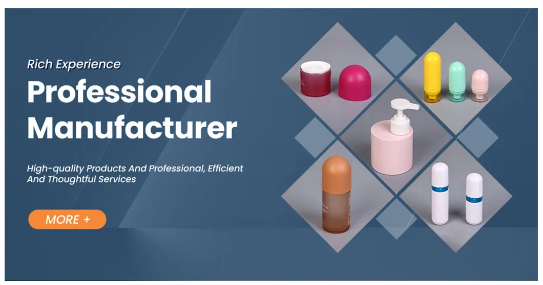 Cosmetic Pet Plastic Pump Bottle