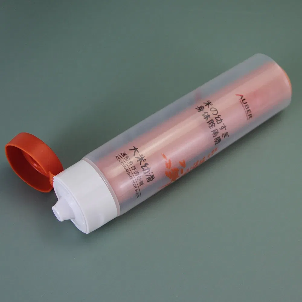 Skin Care Body Lotion Shampoo Gel Squeeze Cosmetic Plastic Packaging Custom Dual Chamber Double Tube